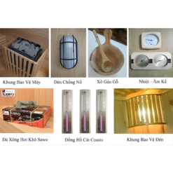 Phụ Kiện Phòng Xông Hơi Khô